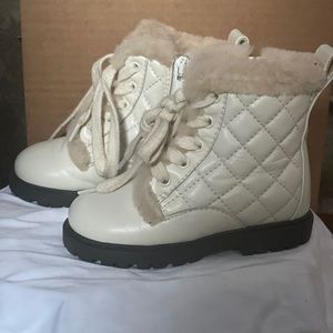 Kids leather snowboots